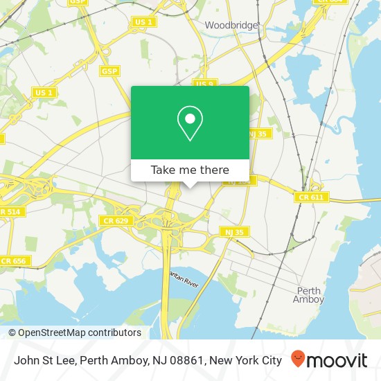 John St Lee, Perth Amboy, NJ 08861 map