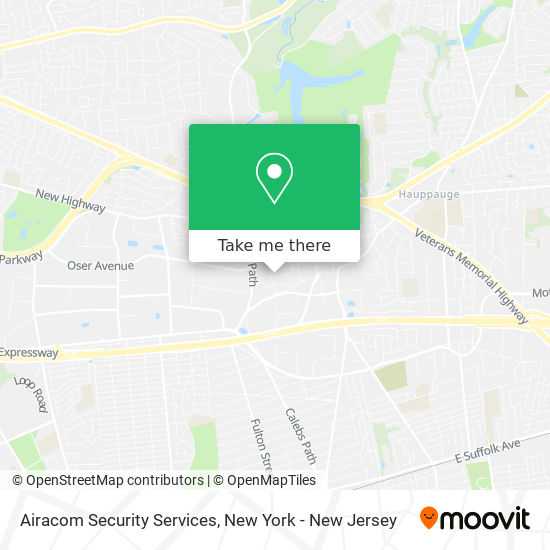 Airacom Security Services map