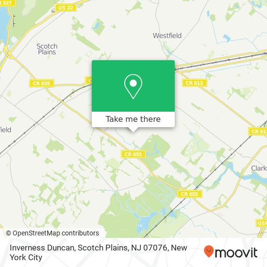 Inverness Duncan, Scotch Plains, NJ 07076 map