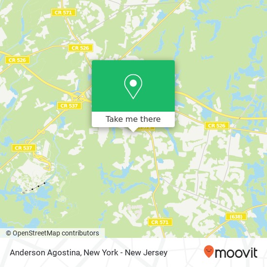 Anderson Agostina, Jackson, NJ 08527 map
