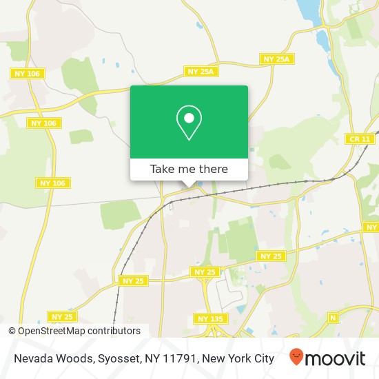 Nevada Woods, Syosset, NY 11791 map