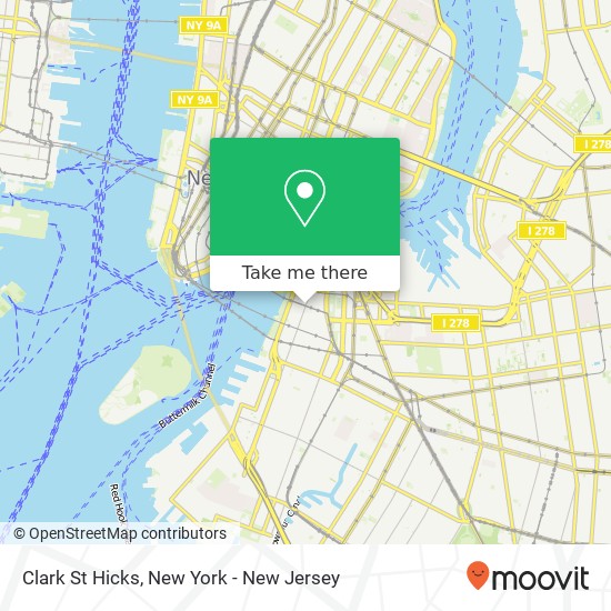 Clark St Hicks map