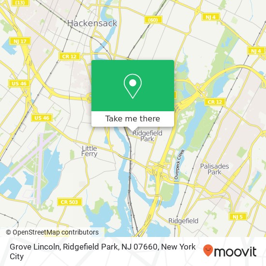 Grove Lincoln, Ridgefield Park, NJ 07660 map