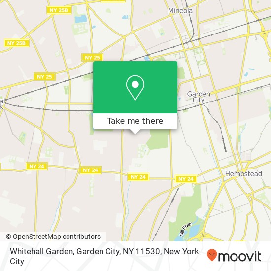 Whitehall Garden, Garden City, NY 11530 map