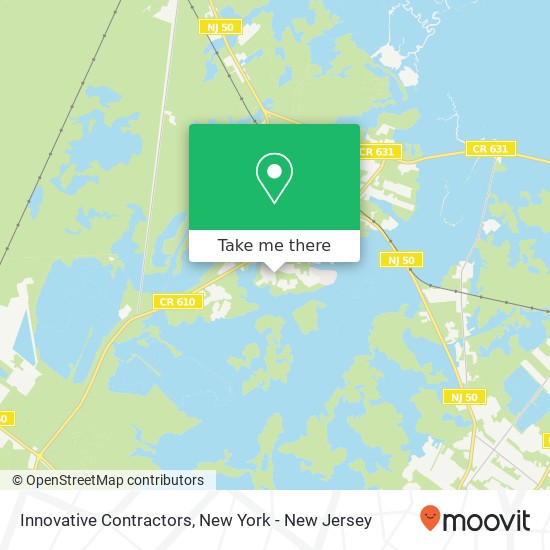 Mapa de Innovative Contractors