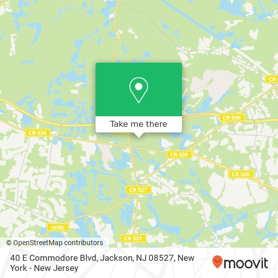 40 E Commodore Blvd, Jackson, NJ 08527 map