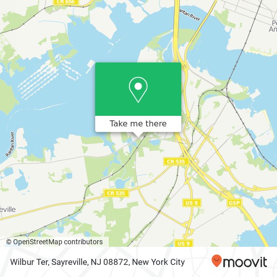 Wilbur Ter, Sayreville, NJ 08872 map