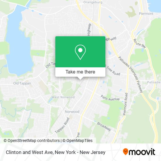 Mapa de Clinton and West Ave