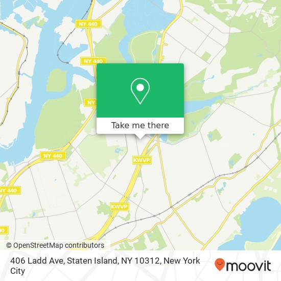 406 Ladd Ave, Staten Island, NY 10312 map