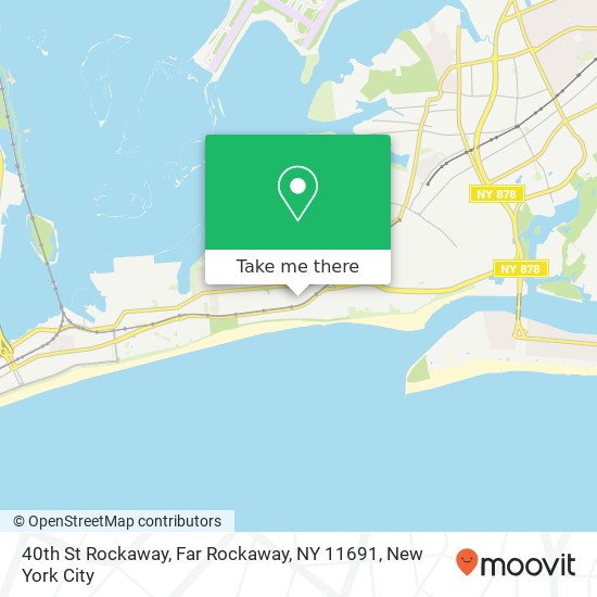 40th St Rockaway, Far Rockaway, NY 11691 map