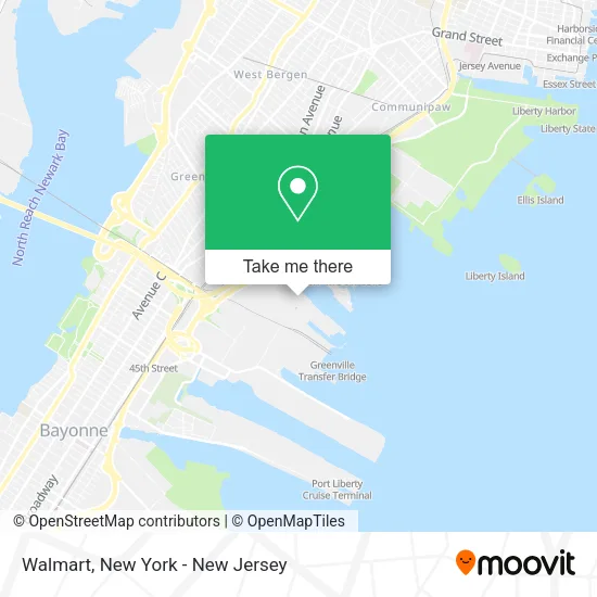 Walmart map