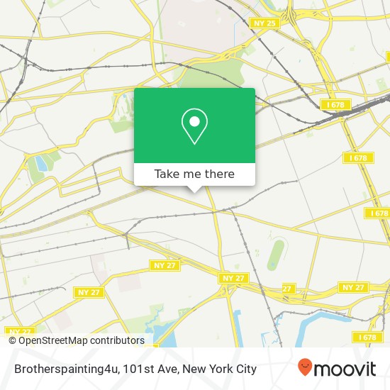 Mapa de Brotherspainting4u, 101st Ave