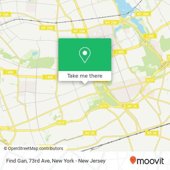 Mapa de Find Gan, 73rd Ave