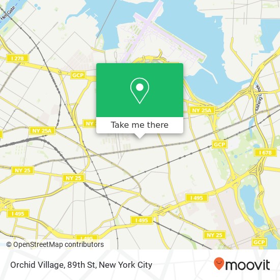 Mapa de Orchid Village, 89th St