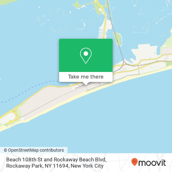 Beach 108th St and Rockaway Beach Blvd, Rockaway Park, NY 11694 map