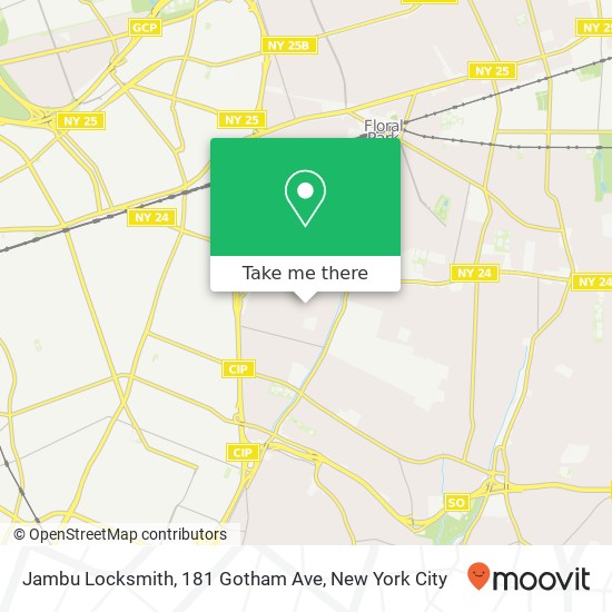 Jambu Locksmith, 181 Gotham Ave map