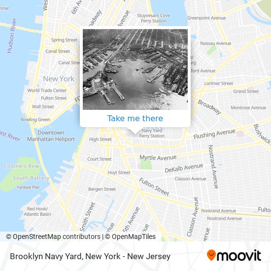 Mapa de Brooklyn Navy Yard