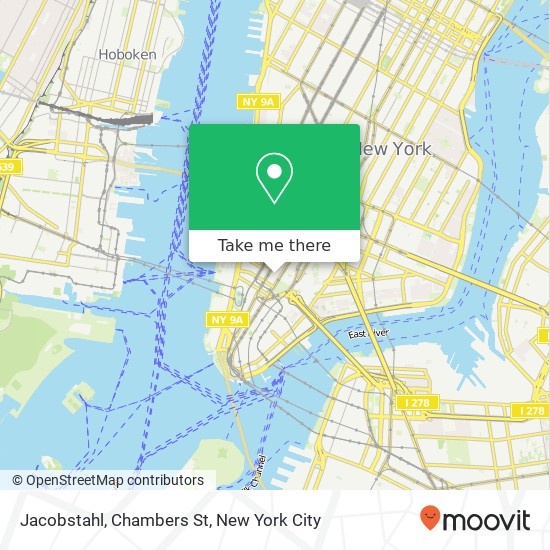 Mapa de Jacobstahl, Chambers St