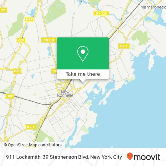 911 Locksmith, 39 Stephenson Blvd map