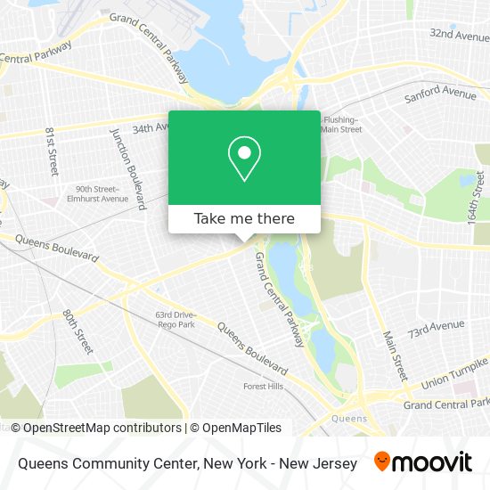 Mapa de Queens Community Center