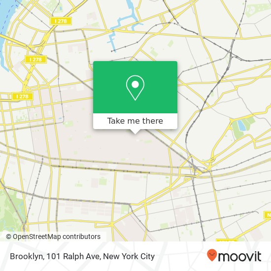 Mapa de Brooklyn, 101 Ralph Ave