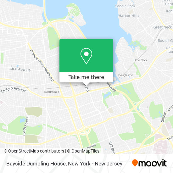 Mapa de Bayside Dumpling House