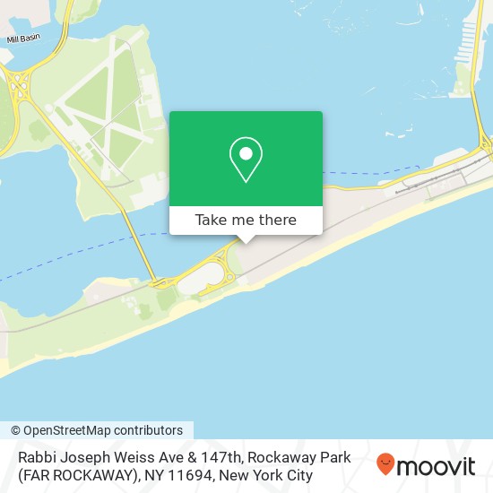 Rabbi Joseph Weiss Ave & 147th, Rockaway Park (FAR ROCKAWAY), NY 11694 map