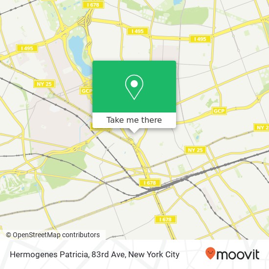 Mapa de Hermogenes Patricia, 83rd Ave