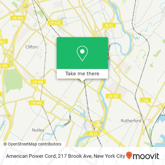 American Power Cord, 217 Brook Ave map