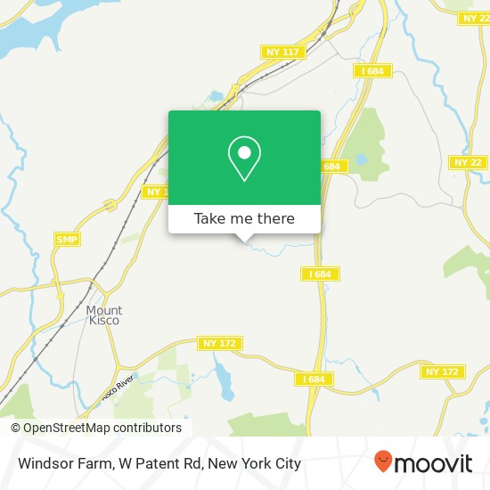 Windsor Farm, W Patent Rd map