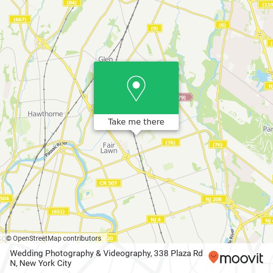 Mapa de Wedding Photography & Videography, 338 Plaza Rd N