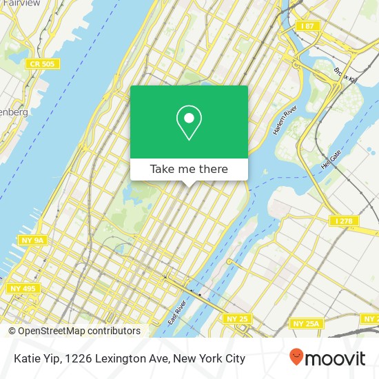 Katie Yip, 1226 Lexington Ave map