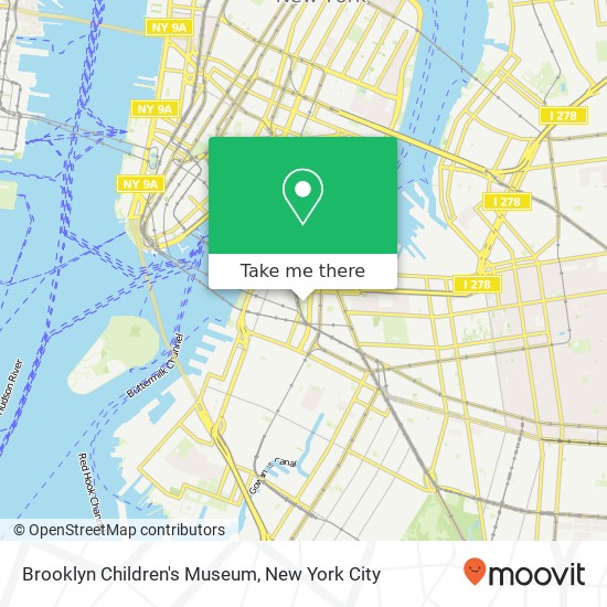 Mapa de Brooklyn Children's Museum