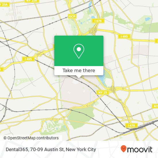 Dental365, 70-09 Austin St map