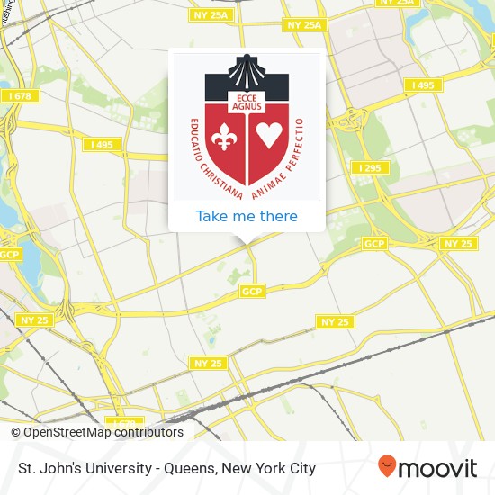 Mapa de St. John's University - Queens