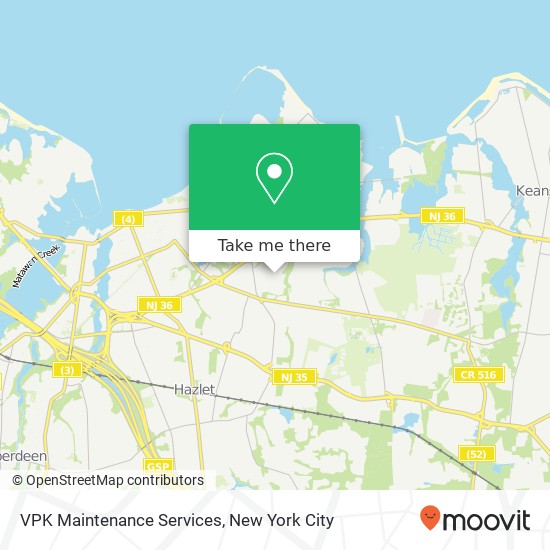 Mapa de VPK Maintenance Services