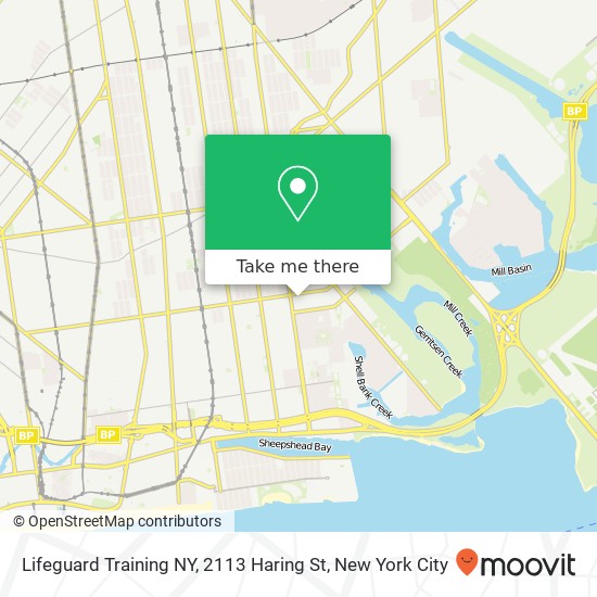 Mapa de Lifeguard Training NY, 2113 Haring St