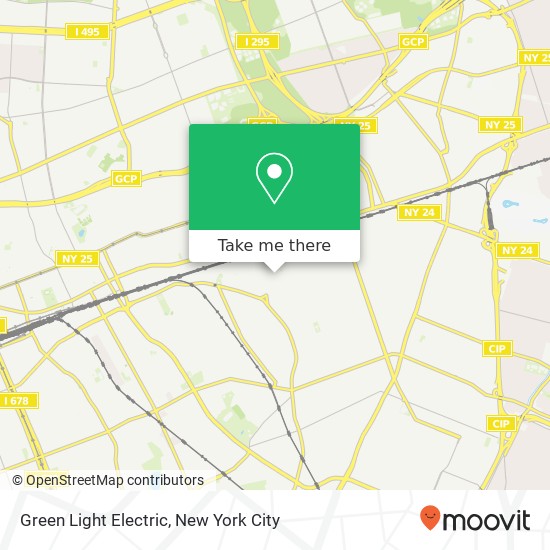 Mapa de Green Light Electric