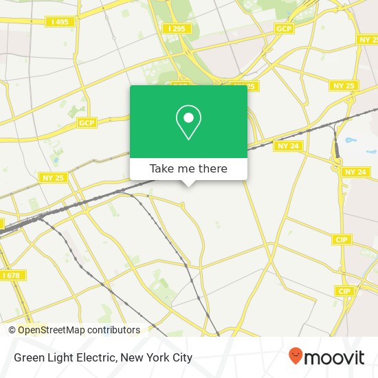 Green Light Electric map