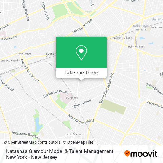 Natasha's Glamour Model & Talent Management map