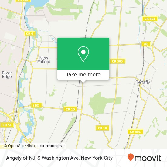 Angely of NJ, S Washington Ave map