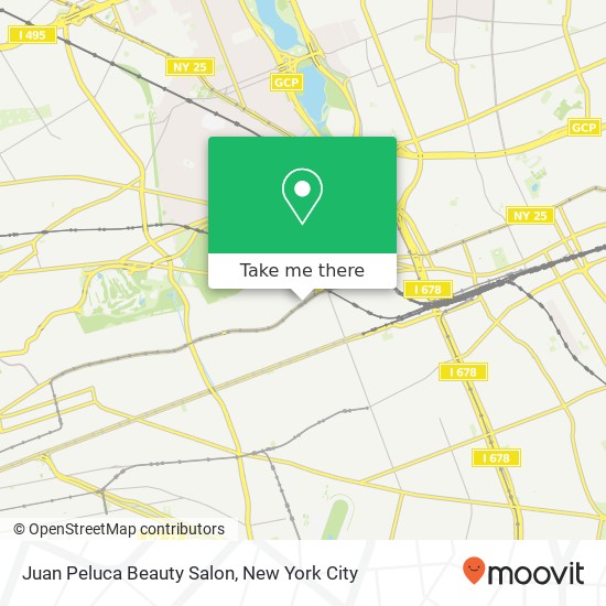 Mapa de Juan Peluca Beauty Salon