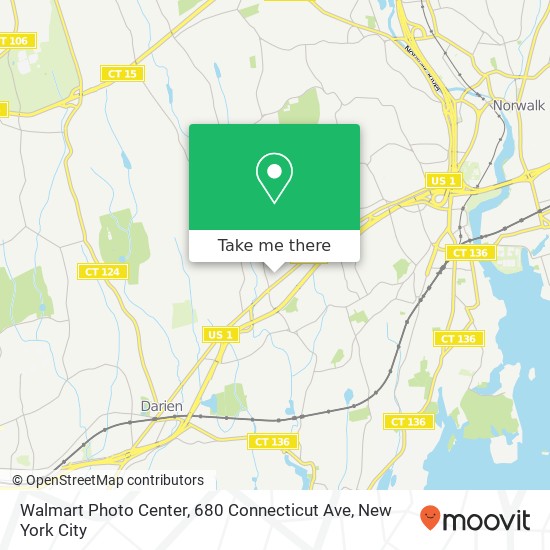 Walmart Photo Center, 680 Connecticut Ave map