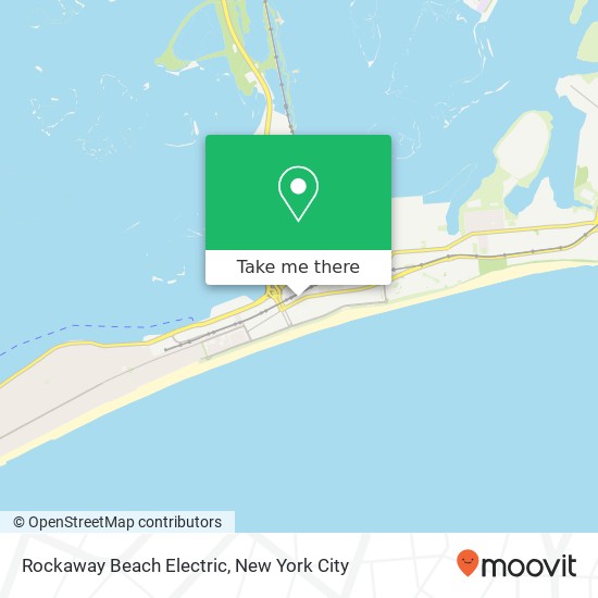 Rockaway Beach Electric map