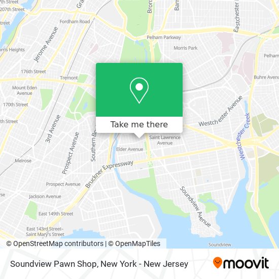Soundview Pawn Shop map