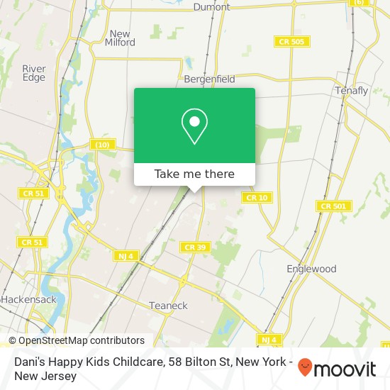 Dani's Happy Kids Childcare, 58 Bilton St map