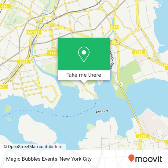 Magic Bubbles Events map