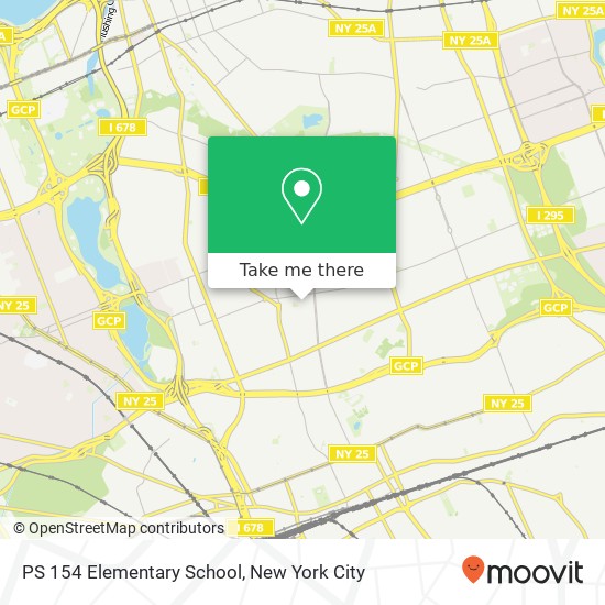 PS 154 Elementary School map