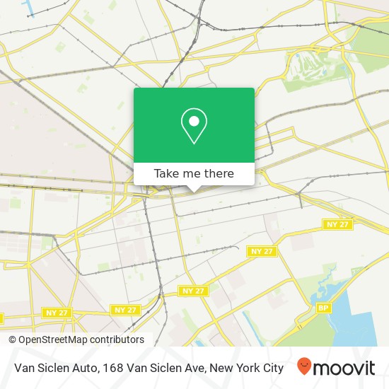Mapa de Van Siclen Auto, 168 Van Siclen Ave