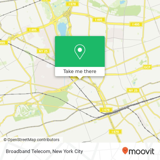 Broadband Telecom map